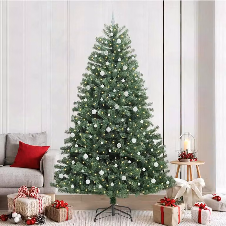 Maison Exclusive - Albero di Natale artificiale pieghevole, verde, 240 cm