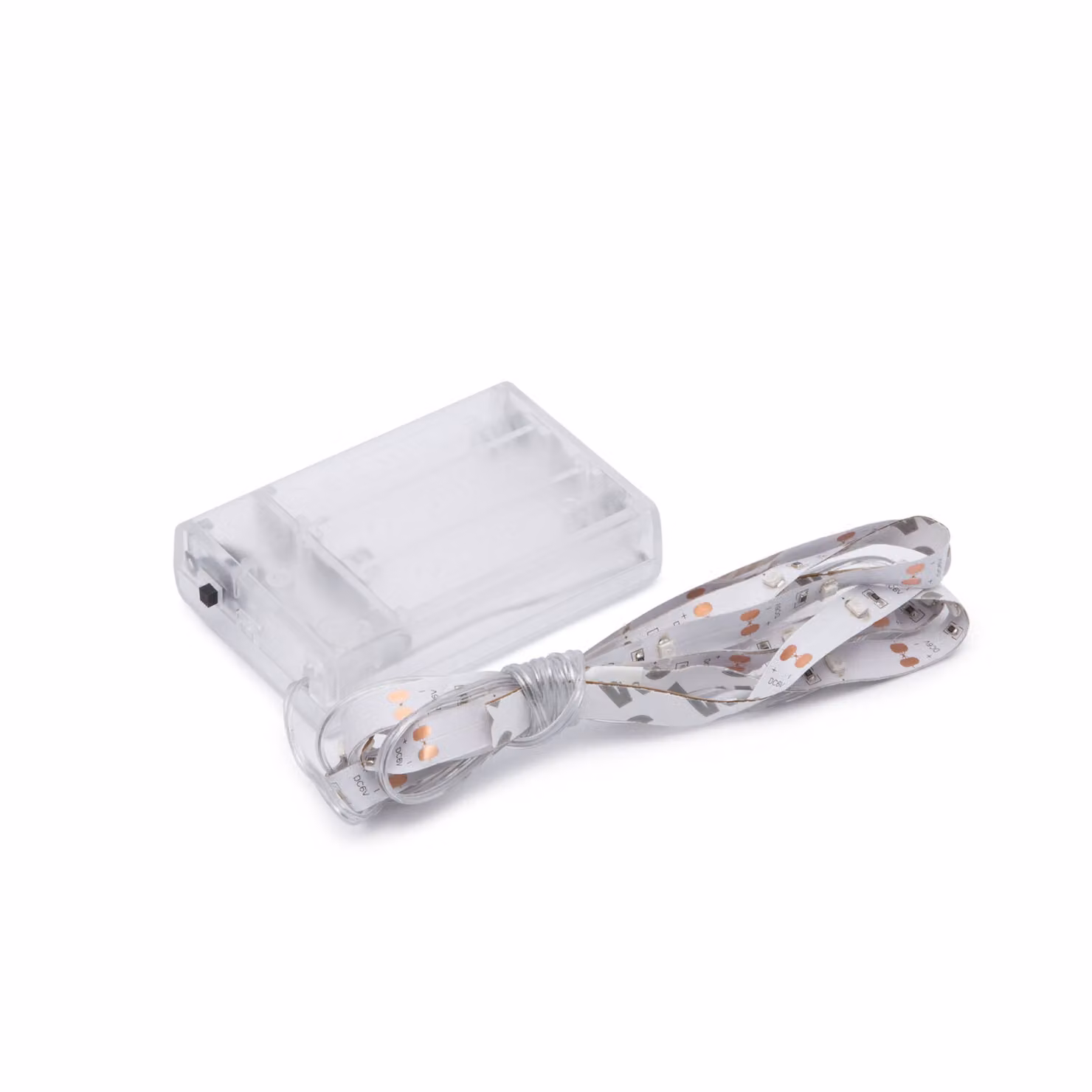Striscia LED - colorata - 1 m - 3 batterie AA