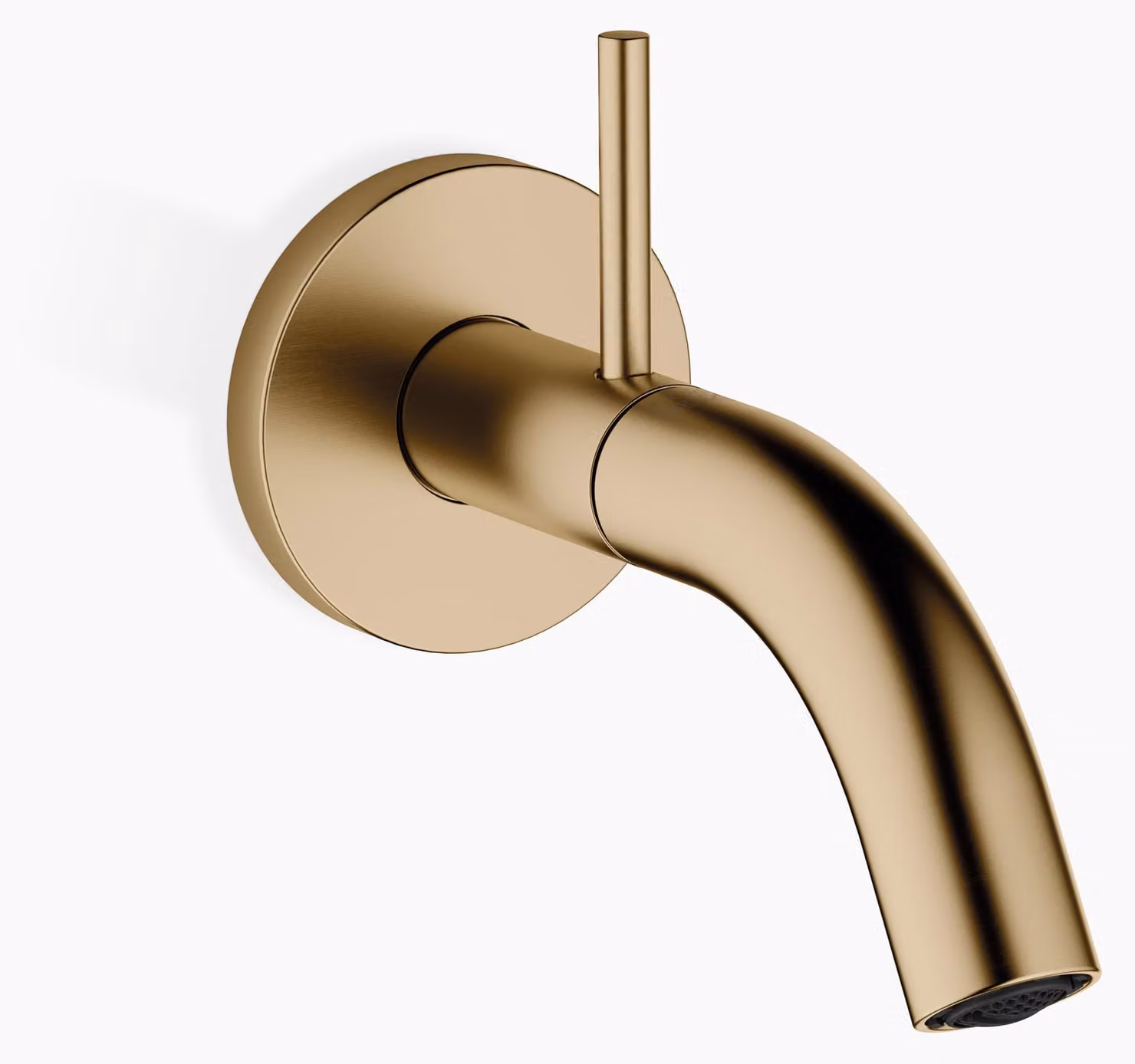 Dornbracht META robinet mural, eau froide, saillie 126mm, becs rigides, 30010662-39, 30010662-39