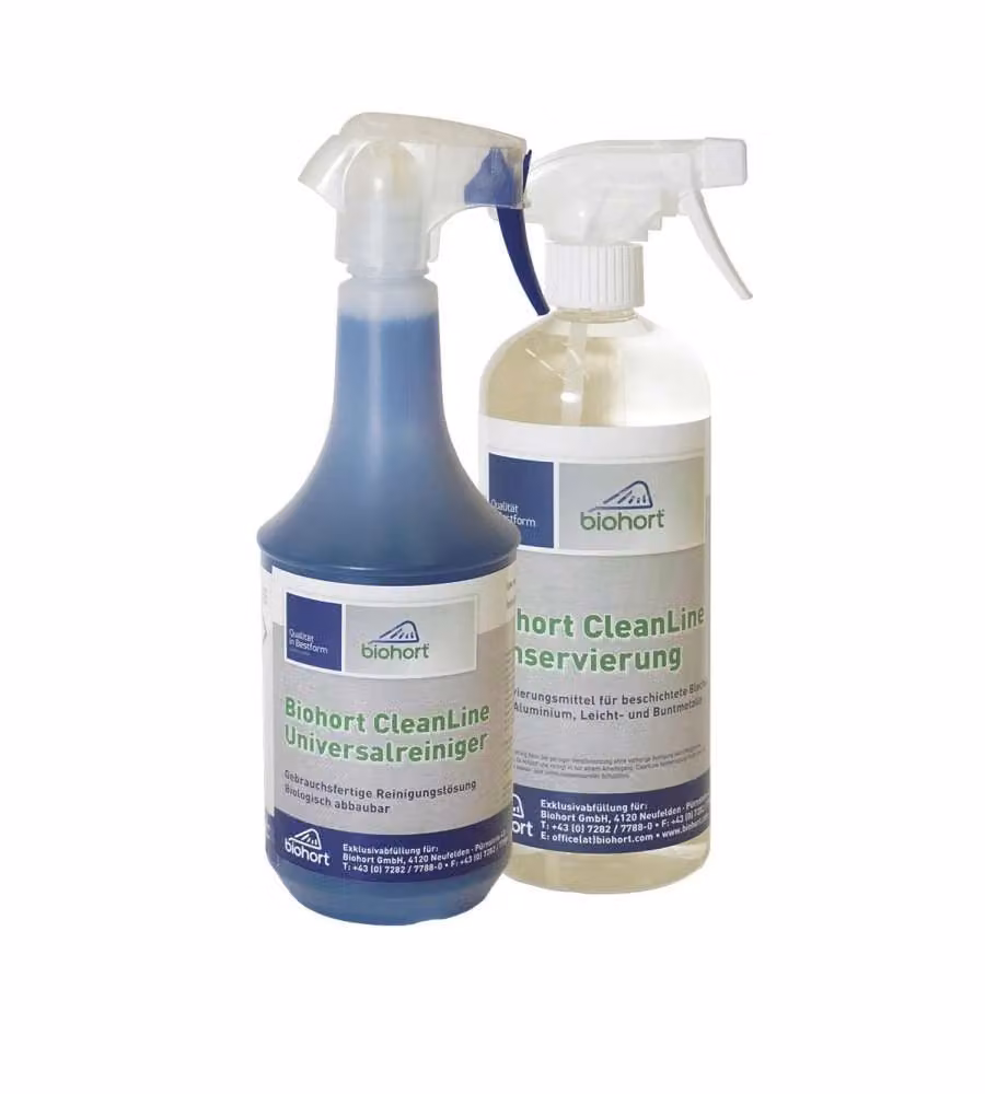 Biohort Kit CleanLine - Detergente universale 1000 ml e conservante 750 ml