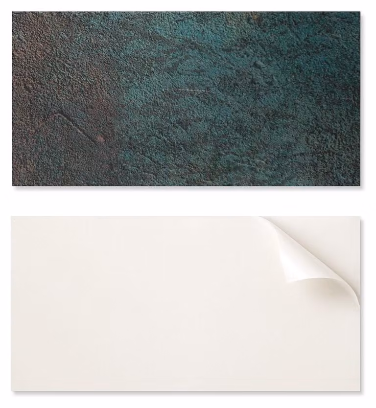 Adesivo in vinile per decorare le pareti, con grafica per l'ingresso, dimensioni 120 x 60 cm, con texture e motivo leggero