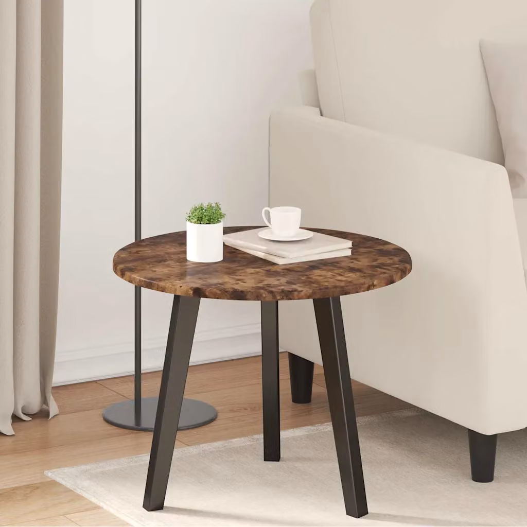 vidaXL Piano del tavolo Ø 50 x 1,5 cm Rotondo Legno ingegnerizzato