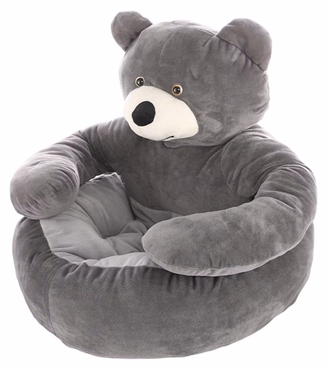 Cuccia per cani in peluche con fondo antiscivolo