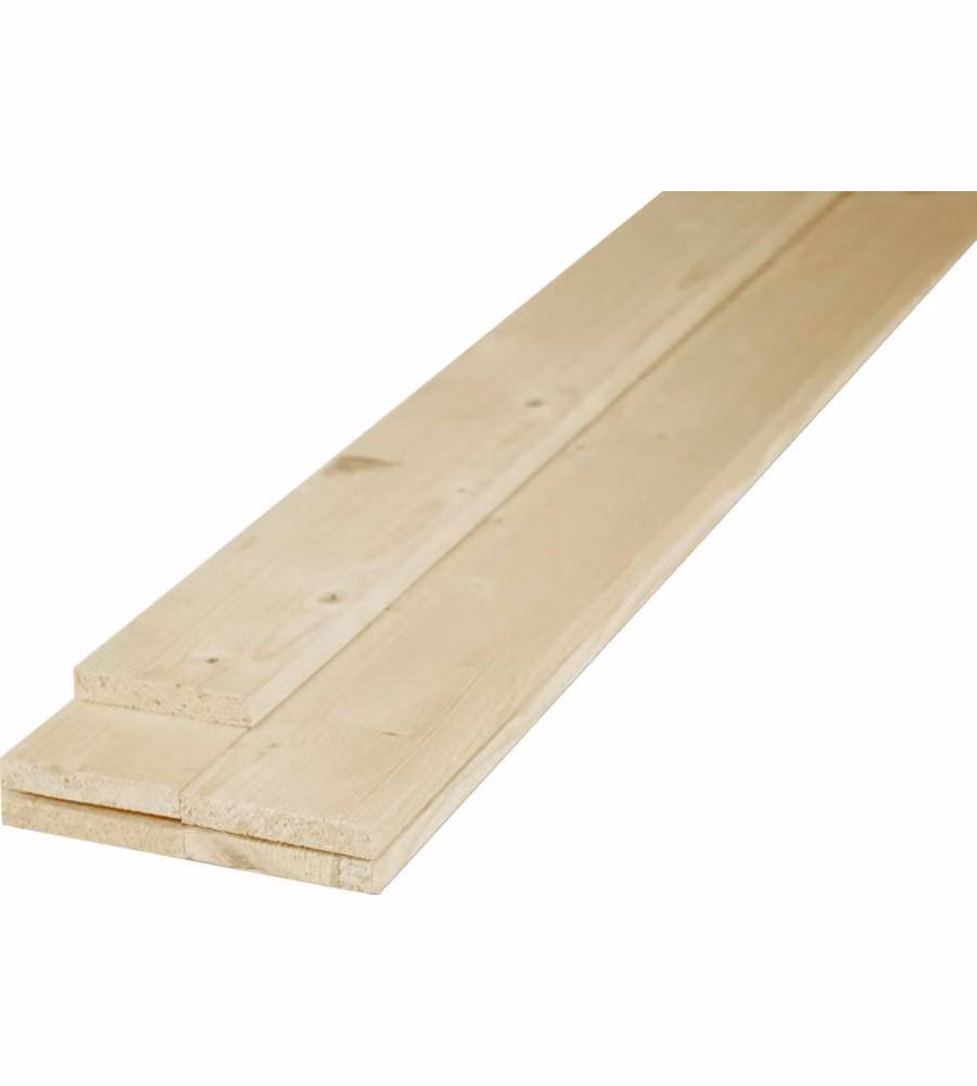 Pircher Listello Abete piallato 10x80x2000 mm per bricolage e arredo