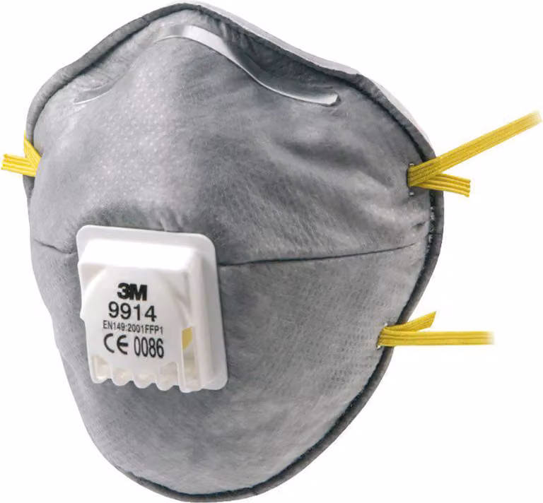 3M 9914 Maschera antipolvere FFP1 monouso con valvola x5