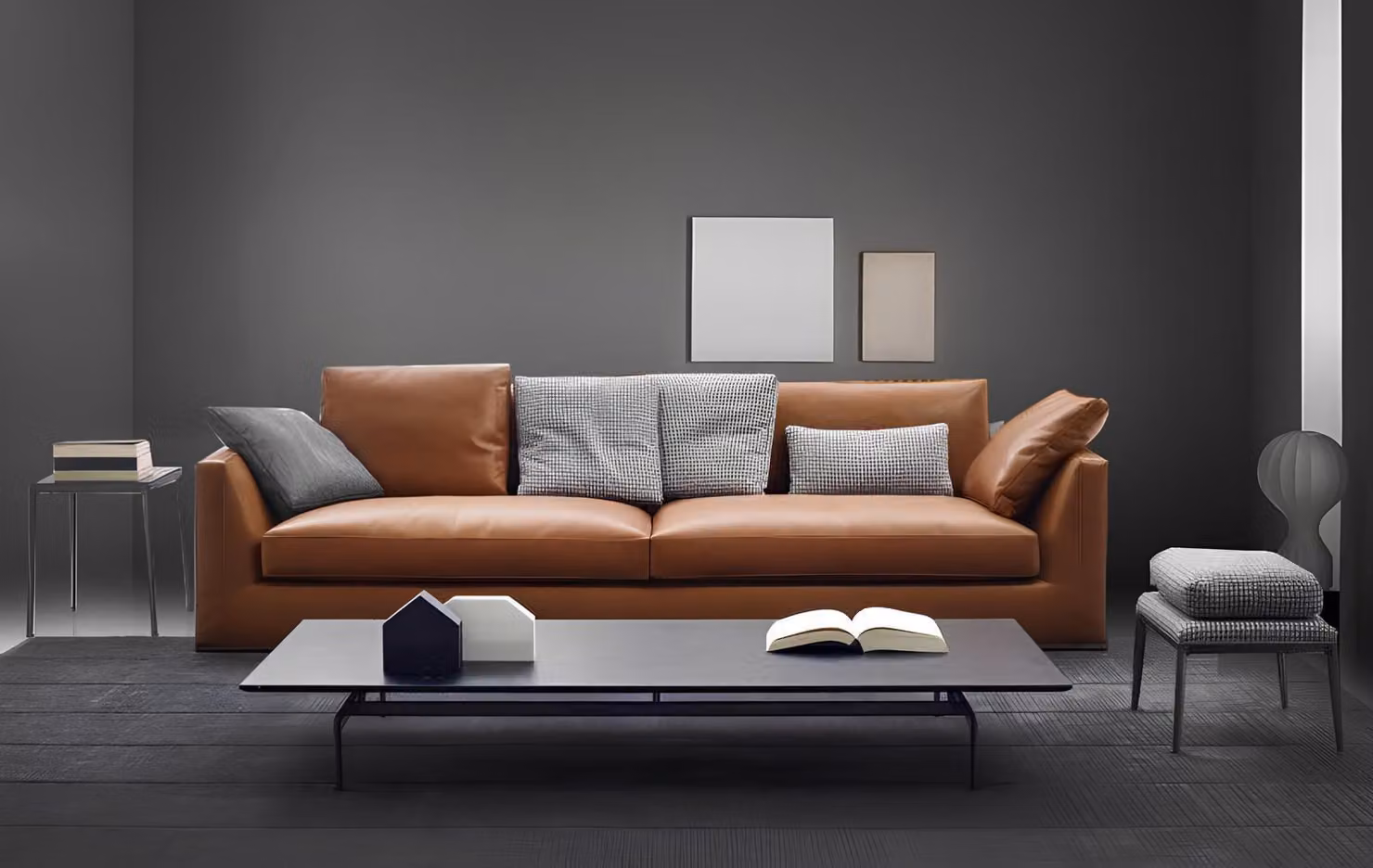 Sofa Dreisitzer Couch Polster Design Sofas Zimmer Möbel Moderne Leder 3er Sitz