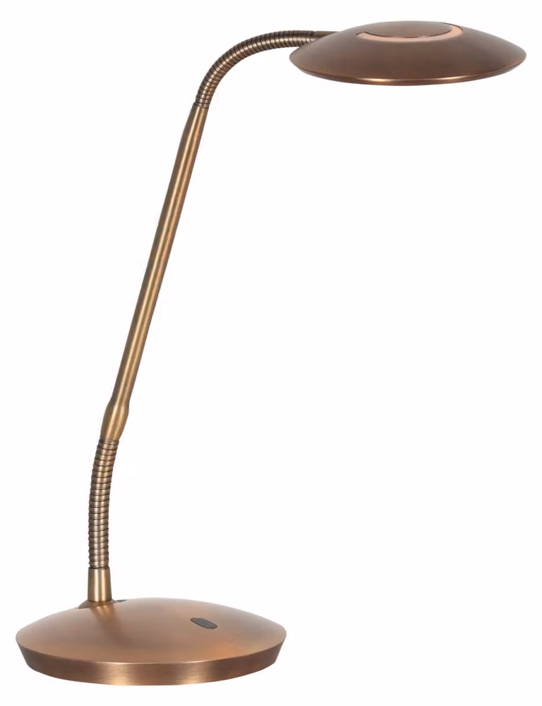 Lampada da tavolo - bronzo - Zenith2 - plastica metallo - lampada da scrivania - LED - 4397BR - Steinhauer Exclusive