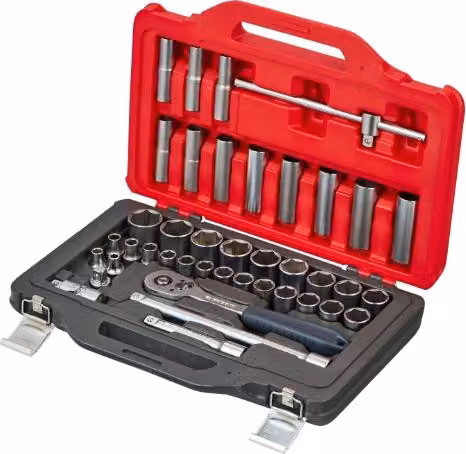 Facom Steckschlüssel-Set 1/2" in T-BOX, 4tlg