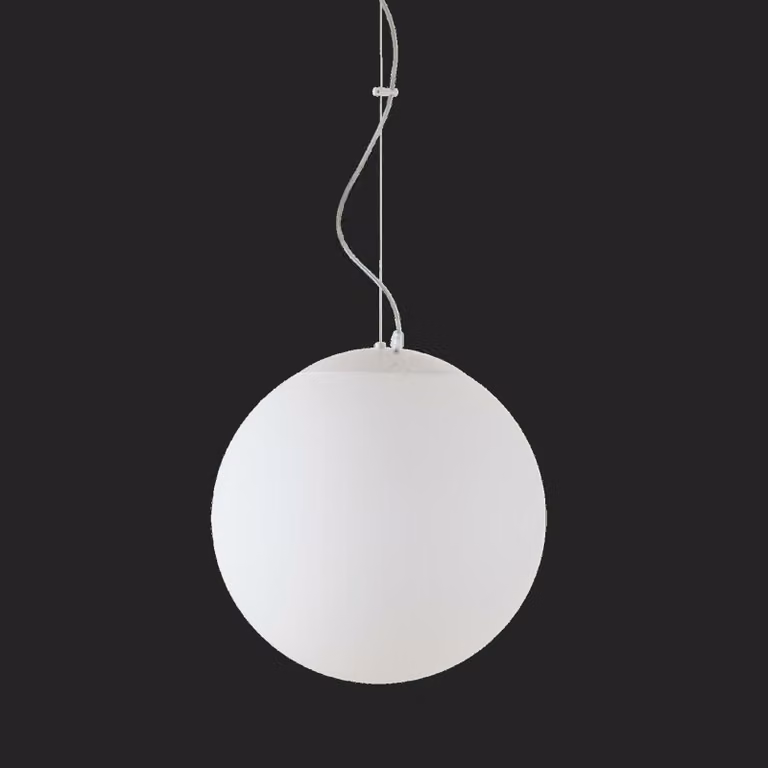 OSMONT ISI72745 ISIS L3 PM-M HP apparecchio a sospensione in plastica bianco IP40 4000 K 52W LED combinazione di emergenza 3 h
