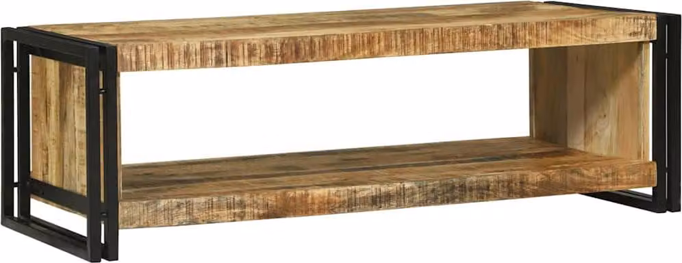 Tavolino da salotto 120 x 50 x 38 cm Legno di mango massello