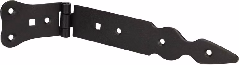 KOTARBAU cerniera per tapparella 200 mm cerniera per cancello cerniera per porta cerniera a croce cerniera per porta cerniera in acciaio inox nero cerniera per cancello da giardino ferramenta per edilizia robusta