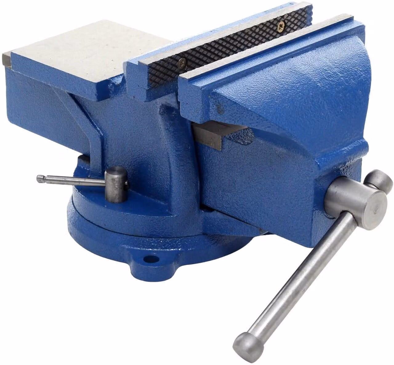 Morsa Kraft&Dele KD1101 con base girevole e incudine 100 mm