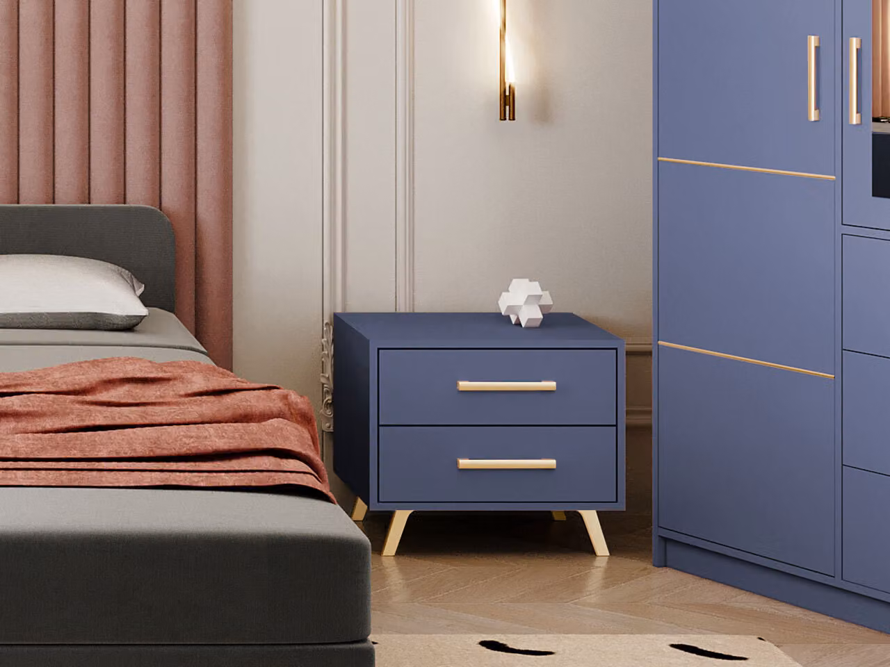 Comodino OFELIA - blu