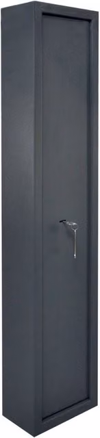 Armadio portafucili UNIKO a 2 posti in acciaio colore antracite L/P/H: 25 x 15 x 125,5 cm