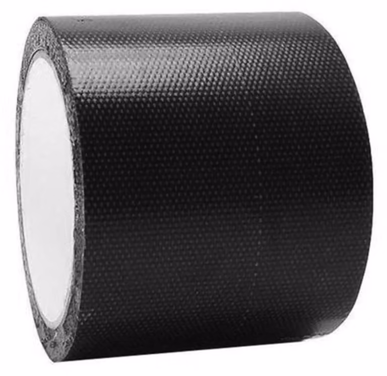 Nastro adesivo in PVC per riparazioni, nero, 5m x 8cm