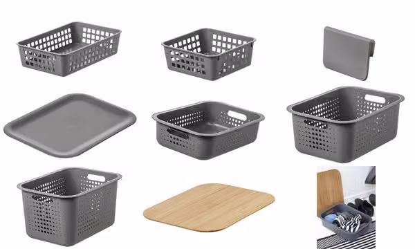 smartstore 3186785 smartstore contenitore BASKET RECYCLED 15, 10 litri