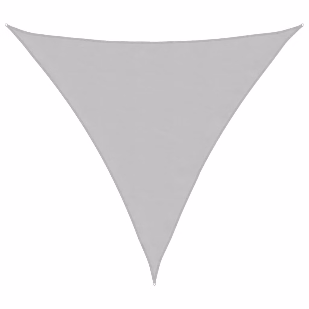 Vela Parasole Grigio Chiaro 3,6x3,6x3,6 100% Poliestere Oxford
