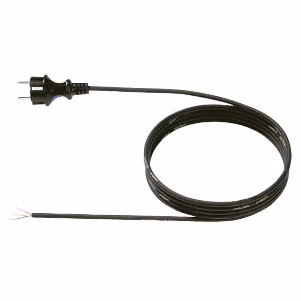 Cavo di alimentazione in neoprene BACHMANN 3G0,75 2m, H05RR-F 3G0,75 nero 32/AEH