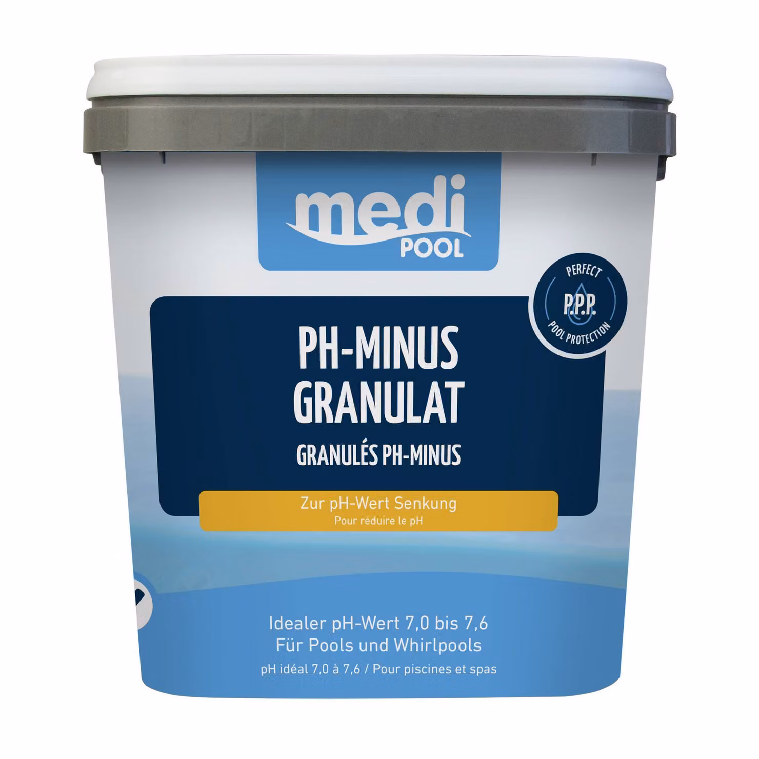 mediPOOL Abbassatore di pH, pH-Minus in granuli 5 kg