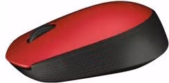 Mouse Logitech M171 Serie Consumer Black e Red con tecnologia Bluetooth