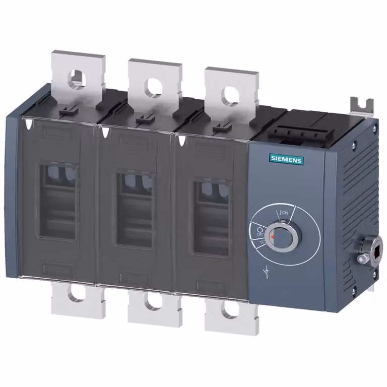 Interruttore sezionatore SIEMENS 1000 A, 8 contatti di chiusura, 8 contatti di apertura, Siemens 3KD50340QE400