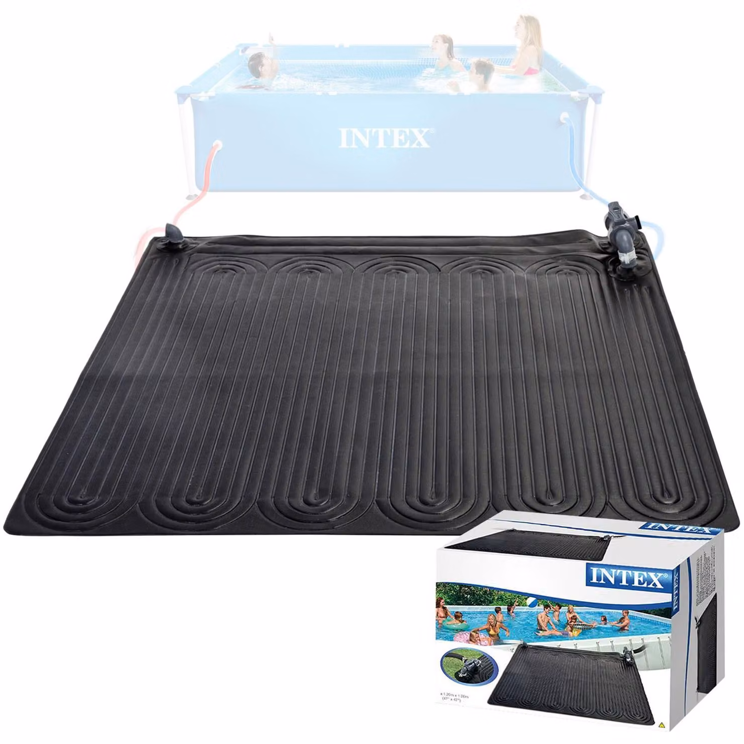 Tappeto solare riscaldante Intex Tappeto solare 28685 Riscaldatore solare per piscina