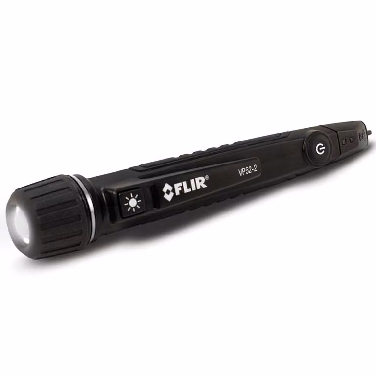 FLIR VP52-2 Tester di alta tensione CAT IV 1000 V LED, Vibrazione, Acustico Pocket Nero