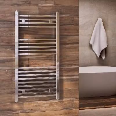 Termoarredo Design Cromato Tubi Quadrati Aton H 1700 x Int 470 (Mm)