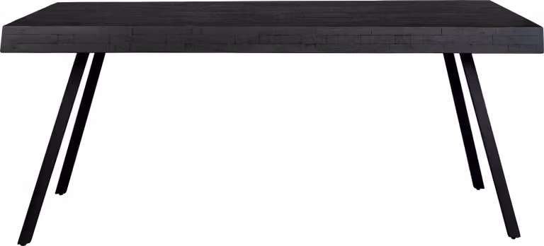 Housecraft Living Suri Tavolo da pranzo in legno 160x78 Nero