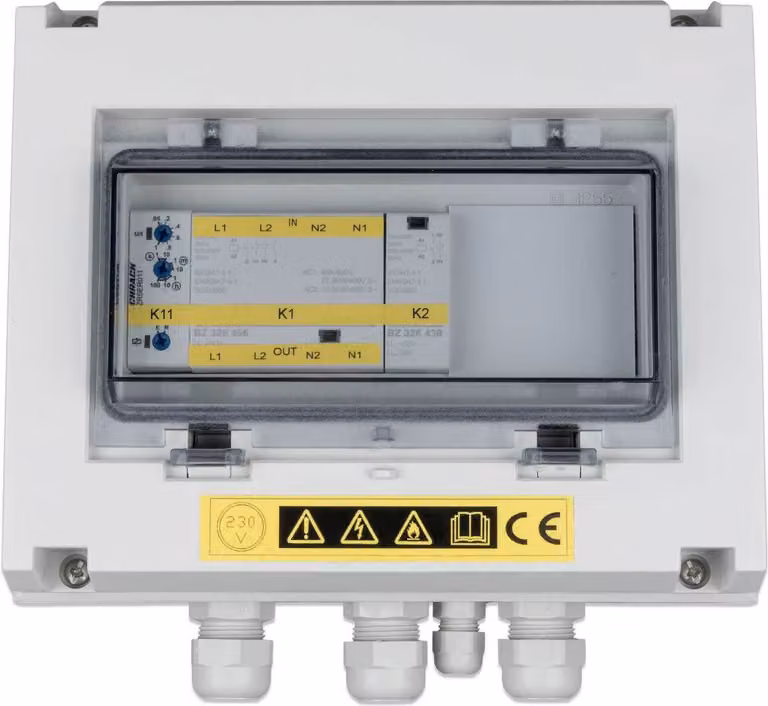 Interruttore di trasferimento Victron VE 10KVA, 1ph, 200-250Vac