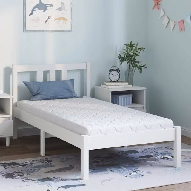 Materasso Hybrid bianco vidaXL L 160 x P 80 cm