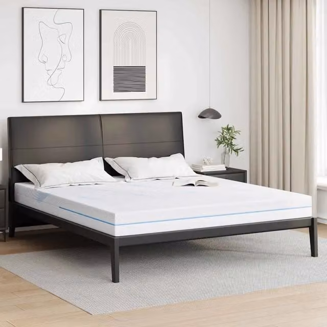 Materasso Medio rigido 180 x 200 cm Bianco 4106296