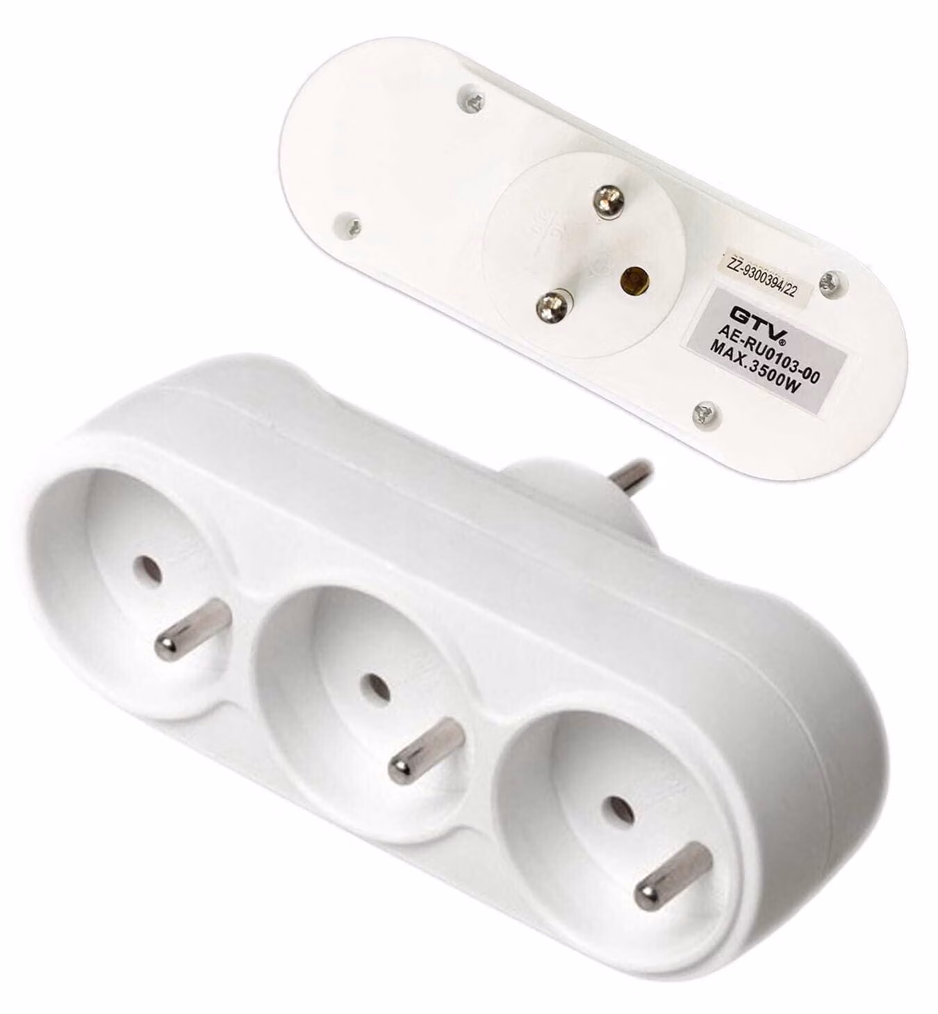 GTV AE-RU0103-00 Mozzo con perno di messa a terra, 3x rotondo