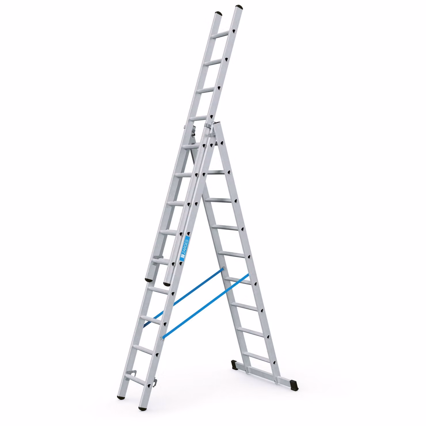 Scala multiuso a 3 sezioni Z2003 x 9 pioli