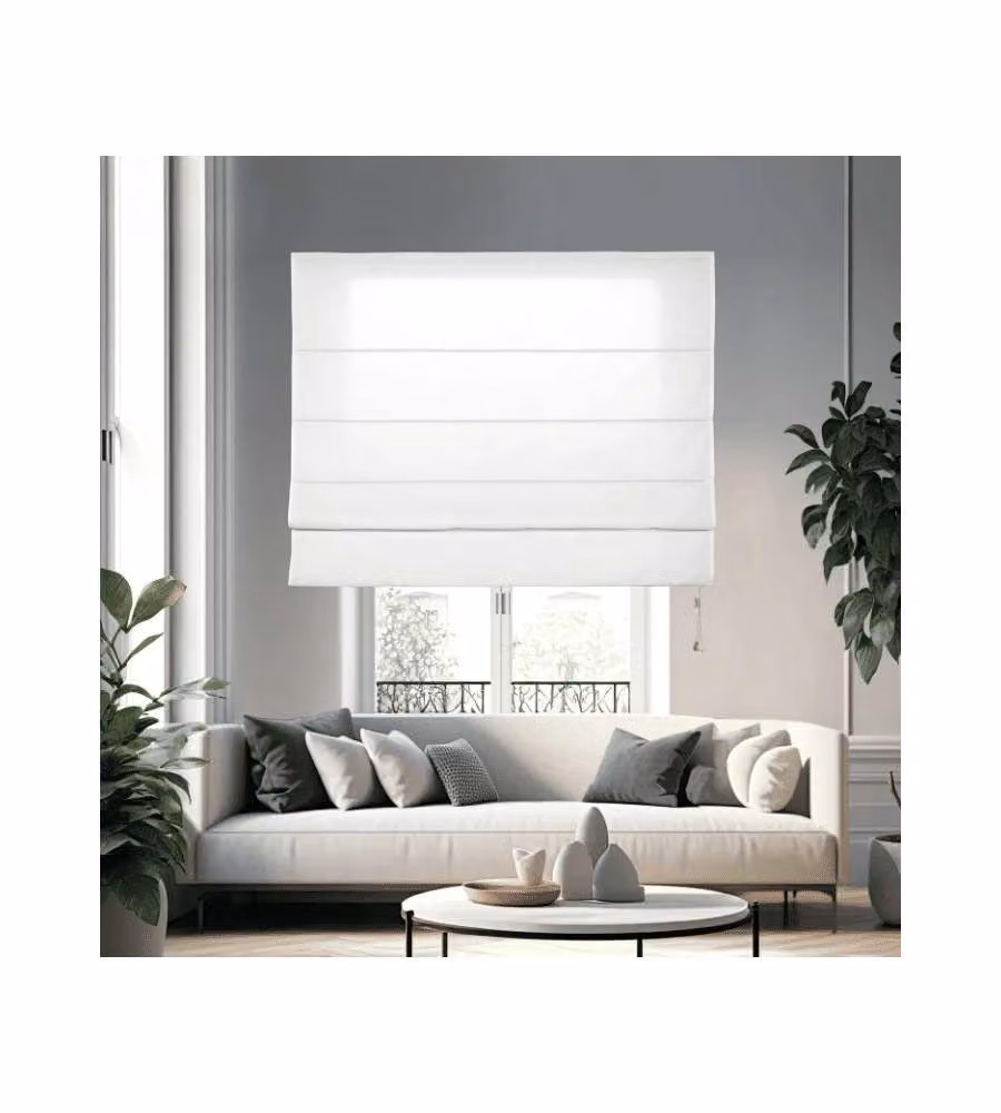 STOR PLANET Tenda a pacchetto steccata ecru 75x175 cm per finestre
