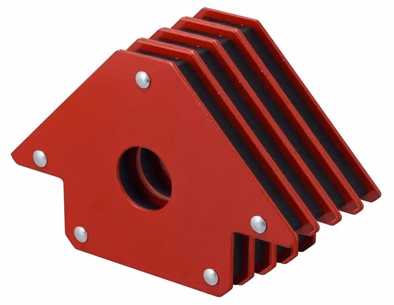 Solidchoice - Set di 4 magneti per saldatura con regolazione dell'angolo
