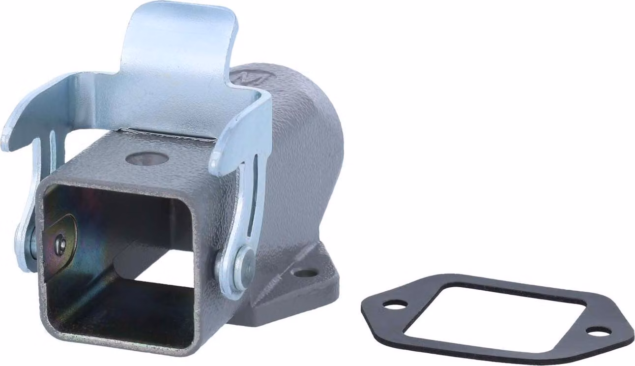 HARTING Han 3A Base con fondo aperto, 1xM20 uscita cavo diritta, con 1 morsetto a vite M20 Area di serraggio