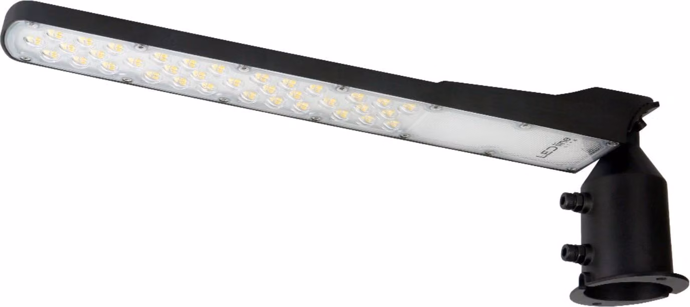 LED line LITE FLAMINGO lampione 100W | classe di protezione IP65 | luce bianca neutra 4000K | facile installazione | 10000lm, nero