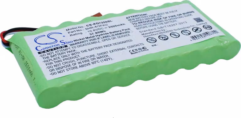 TECHTEK Batteria compatibile con [Ando] AQ7250, AQ7250 mini-OTDR sostituisce 9HR-4/3FAU