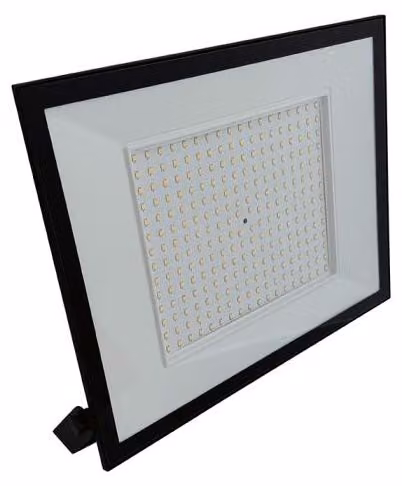V-TAC Faro LED 200W Slim IP65 4000K Nero – E-Series (16.000 lm) con Driver Integrato – SKU 23976