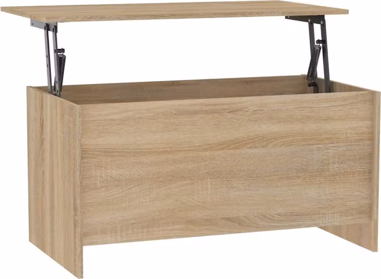 Tavolino Rovere Sonoma 102x55,5x52,5 cm in Legno Multistrato