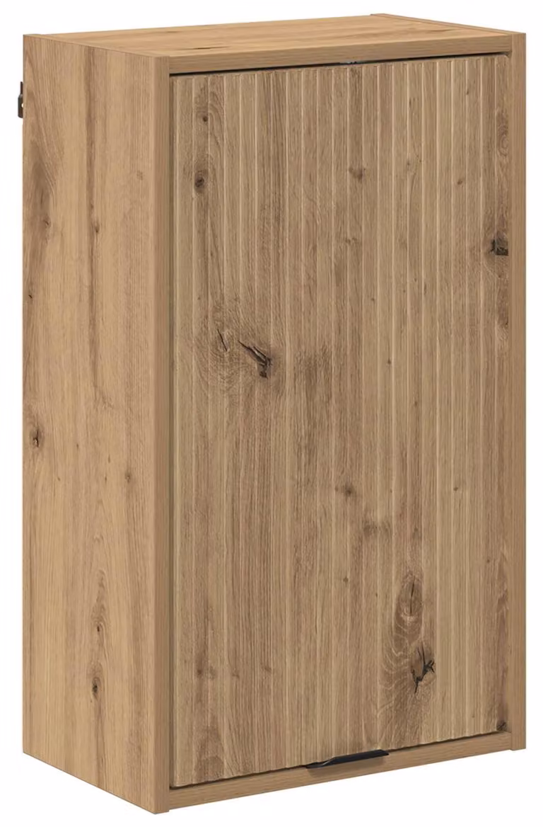 SYFAX™ Mobile da Bagno con porta Rovere artigianale 39 x 23,5 x 65 cm