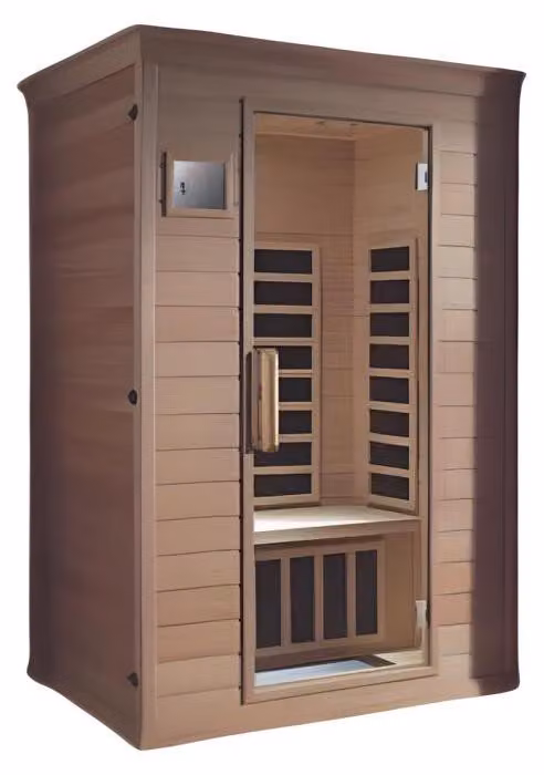 Infrarotsauna Saunakabine Sauna Lichtsauna Heimsauna Designsauna 120x100 cm