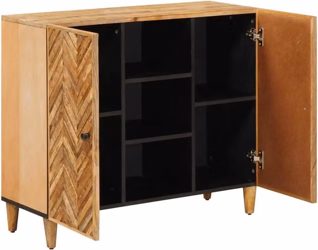 Armadi di Stoccaggio con porta Marrone 90 x 33,5 x 75 cm CFW6077796