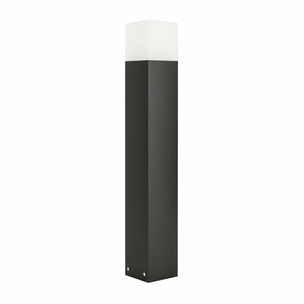 Palo luminoso 70 cm 1xE27 nero IP44 SU-MA Cube CB-MAX 700 BL