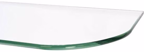 Piastrelle in vetroVetroceramica per rivestimenti murali - 50 x 12 cm - Trasparenti