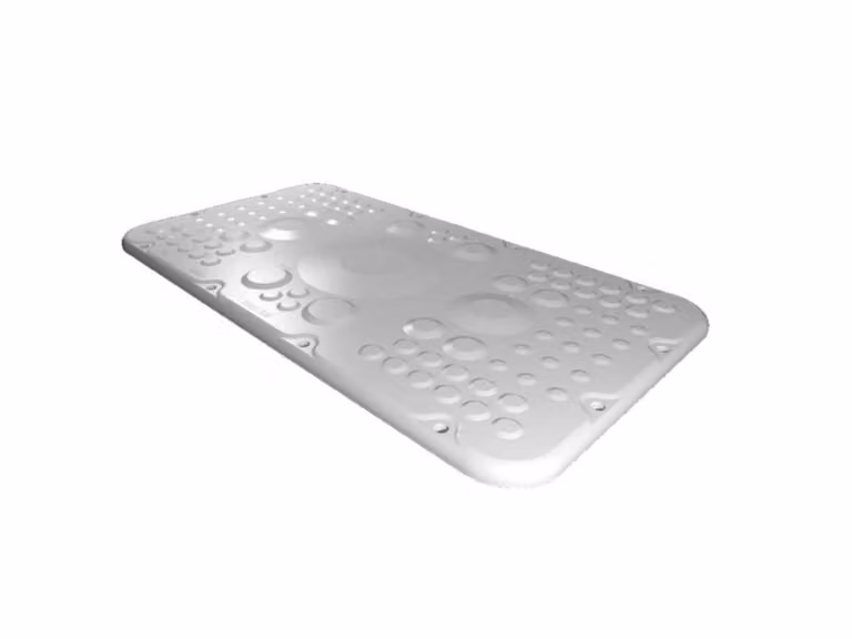 Rittal SZ Kunststoff-Flanschplatten, für AX, mit Membranen,