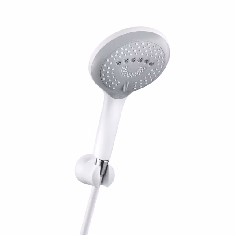 KLUDI FRESHLINE Set de douchettes pour baignoire 3S, avec 3 types de jets, montage mural, 6795091-00, 6795091-00
