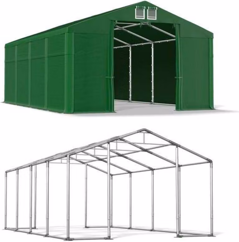 5x8 Green Magazine Tenda WINTER MSD