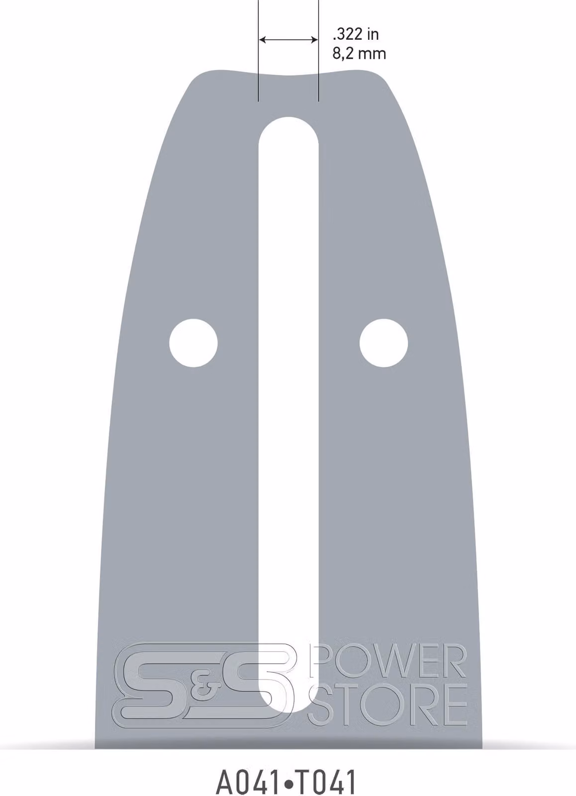 OREGON barra di guida 180SDEA041 DOPPIA GUARDIA barra di guida 18" 45 cm 1,3 mm catena 3/8" scanalatura 1,3 mm